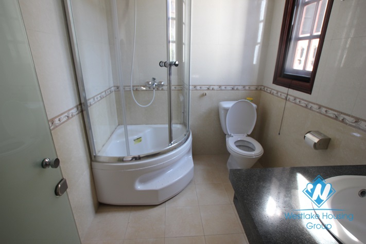 Cosy house with yard available for rent in To Ngoc Van street, Tay Ho, Hanoi- fully furnished.